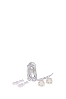 Batų raišteliai (white)  (100 cm) Reflective W1A002