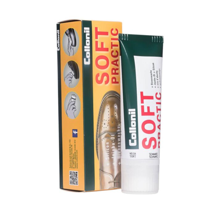 Collonil Kremai Soft-Practic tube 75ml  (black) 3763